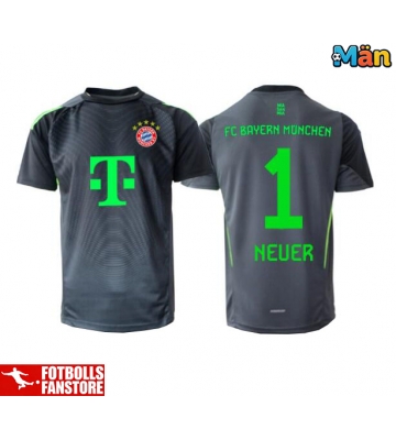 Bayern Munich Manuel Neuer #1 Målvakt Bortatröja 2025-26 Kortärmad